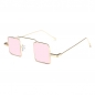 프린지 사각 선글라스(골드핑크)