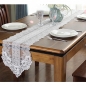 아벨리 고급 레이스 테이블 러너(30cmx120cm) (화이트)