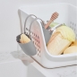 홈슨 싱크대 걸이형 수세미 더블 거치대(그레이)