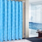 홈카터 일러스트 샤워커튼(블루) (240cmx200cm)