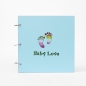 우드커버 3공 DIY 포토앨범(30매) (블루발바닥)