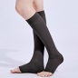 서포팅 오픈토 종아리 압박밴드 2p세트(M) (36cm-41cm) (블랙)