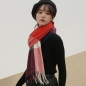 소프트 체크 머플러(레드블루)
