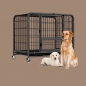 철제 강아지 사각 케이지(95cm*62cm*85cm)
