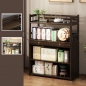 홈테리어 대나무 4단 장식장C-3(80cm)