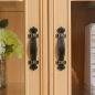 레더룸 가죽 가구 손잡이 2세트(96mm) (클래식 블랙)
