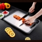 키친샵 PP 스텐 양면도마(마블화이트)