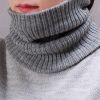 그레이 니트 넥워머 목도리(남녀공용)