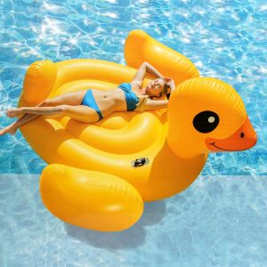 [인텍스] 메가 옐로우덕 튜브