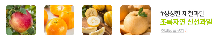 초록자연 신선과일